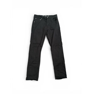 Wrangler Men’s Retro Slim Straight Jeans Sz 35x36 Black Stretch Denim Western